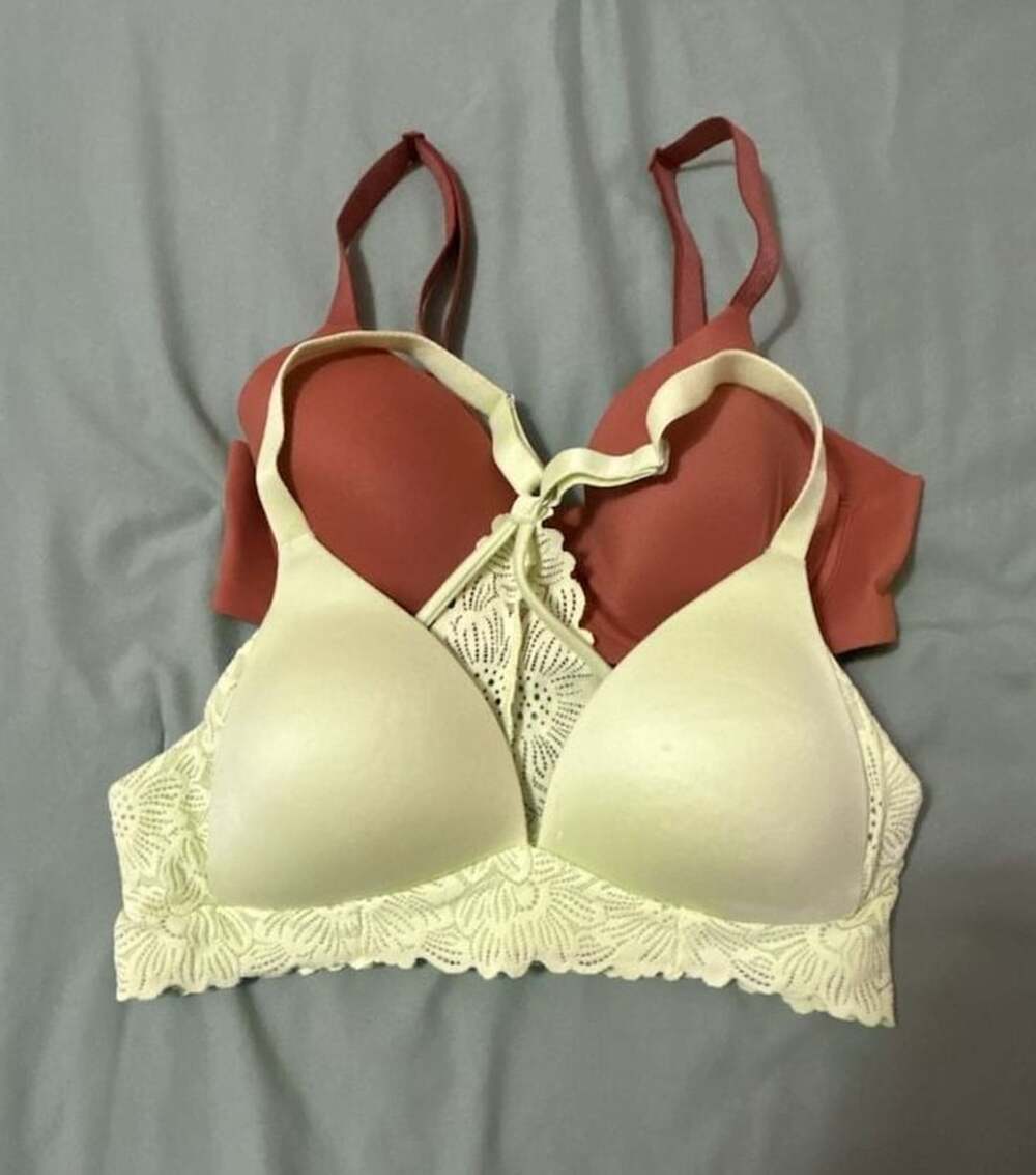 Aerie Real Good Bra Lot Size 32B - Light Green/Rust